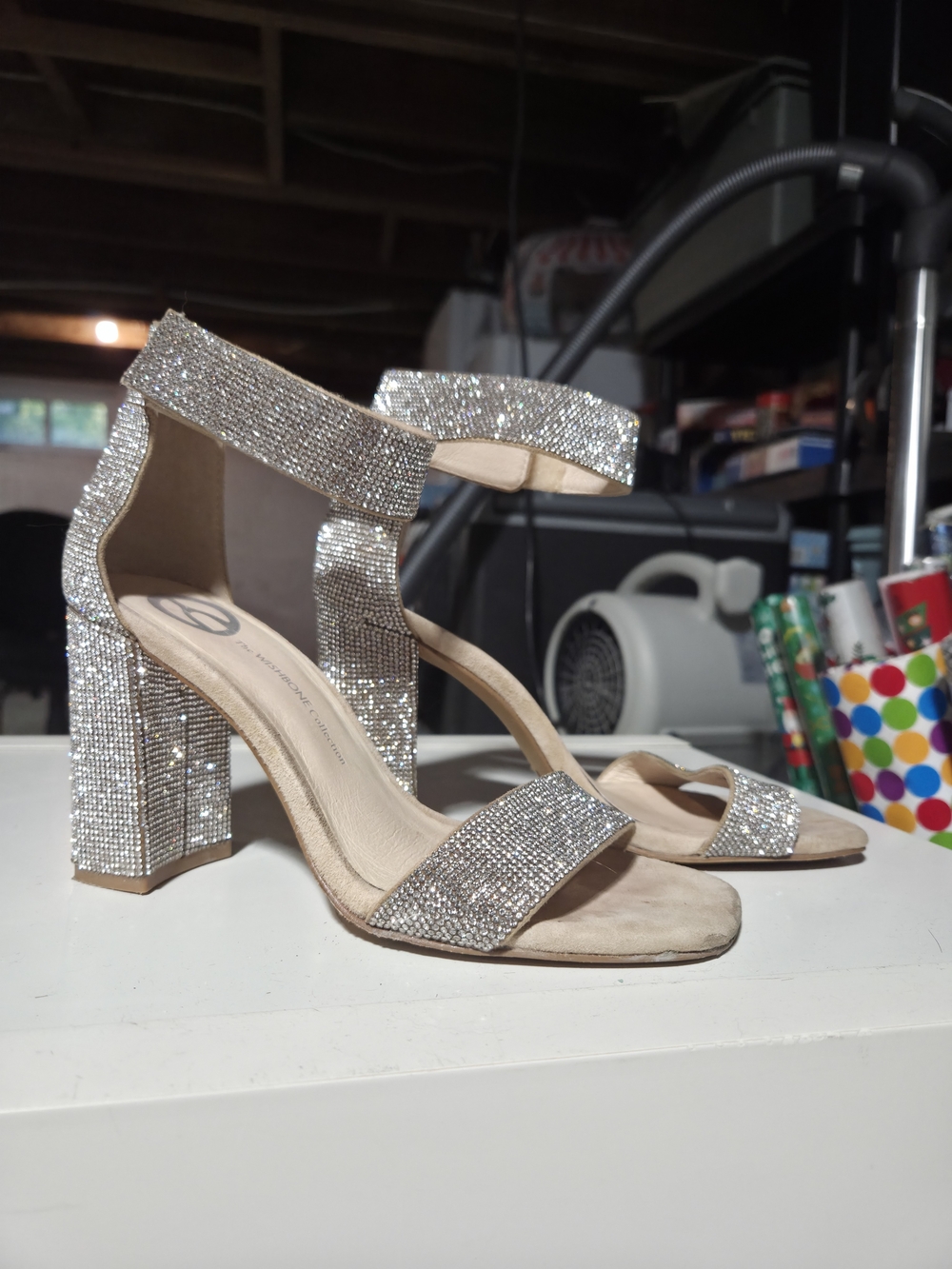 Wishbone Gloria Block Heel Sandals